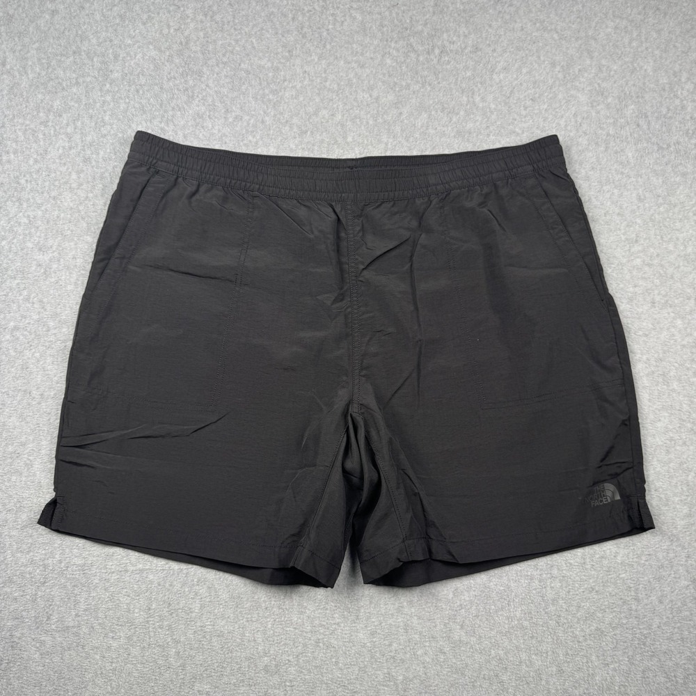 The North Face Adventure Shorts Mens XXL Black Relaxed Hiking Outdoor NEW $45